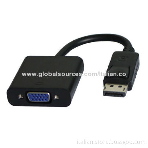 High-quality DisplayPort Male to VGA Female Adapter/DP to VGA Cable, OEM Orders Welcomed